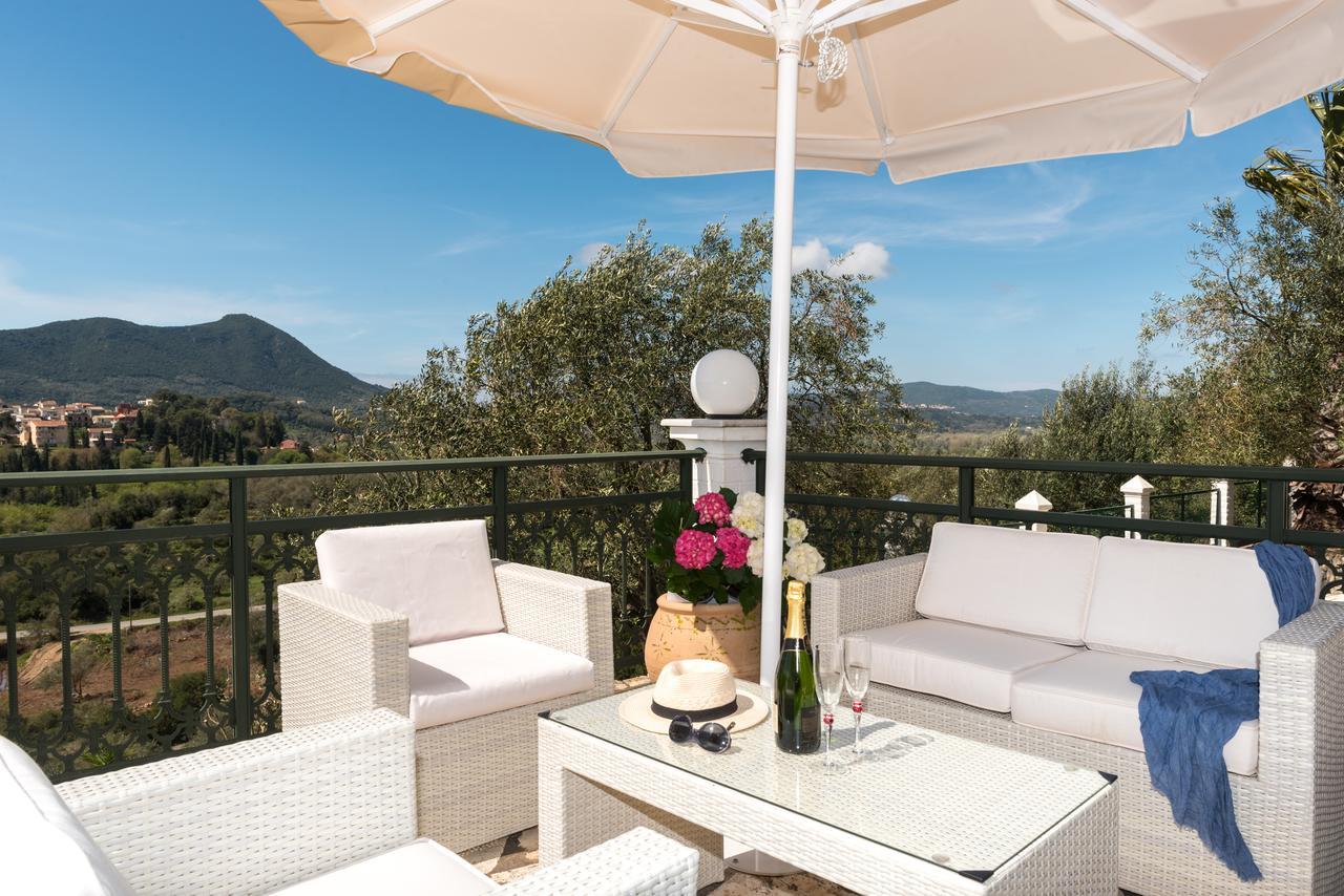 Corfu Villa Kokkini With Swimming Pool Kokkínion Dış mekan fotoğraf