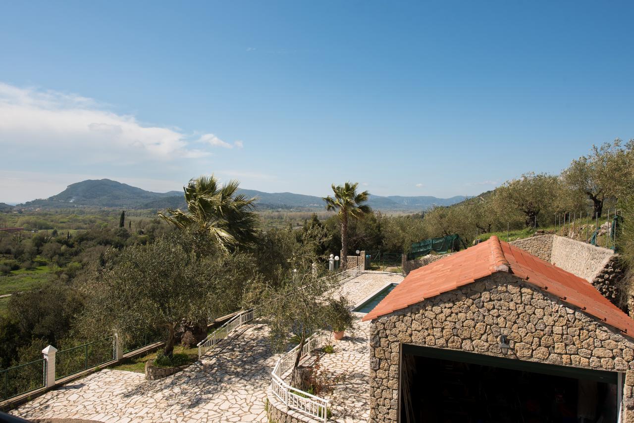 Corfu Villa Kokkini With Swimming Pool Kokkínion Dış mekan fotoğraf
