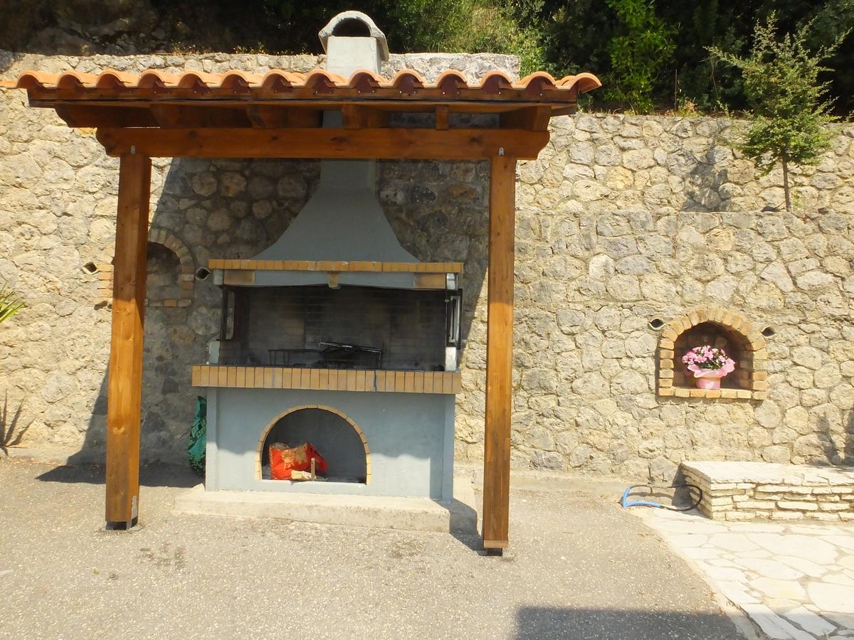 Corfu Villa Kokkini With Swimming Pool Kokkínion Dış mekan fotoğraf