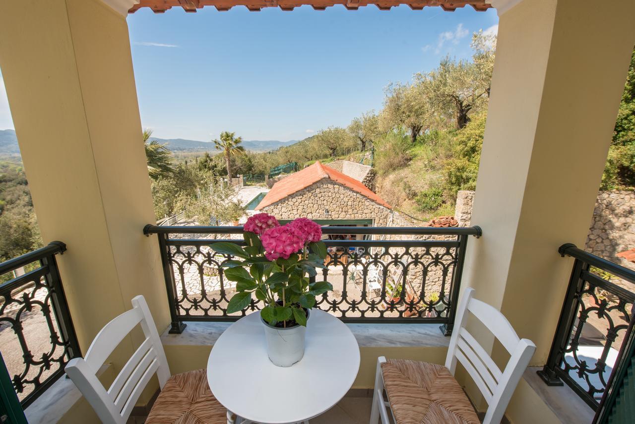 Corfu Villa Kokkini With Swimming Pool Kokkínion Dış mekan fotoğraf